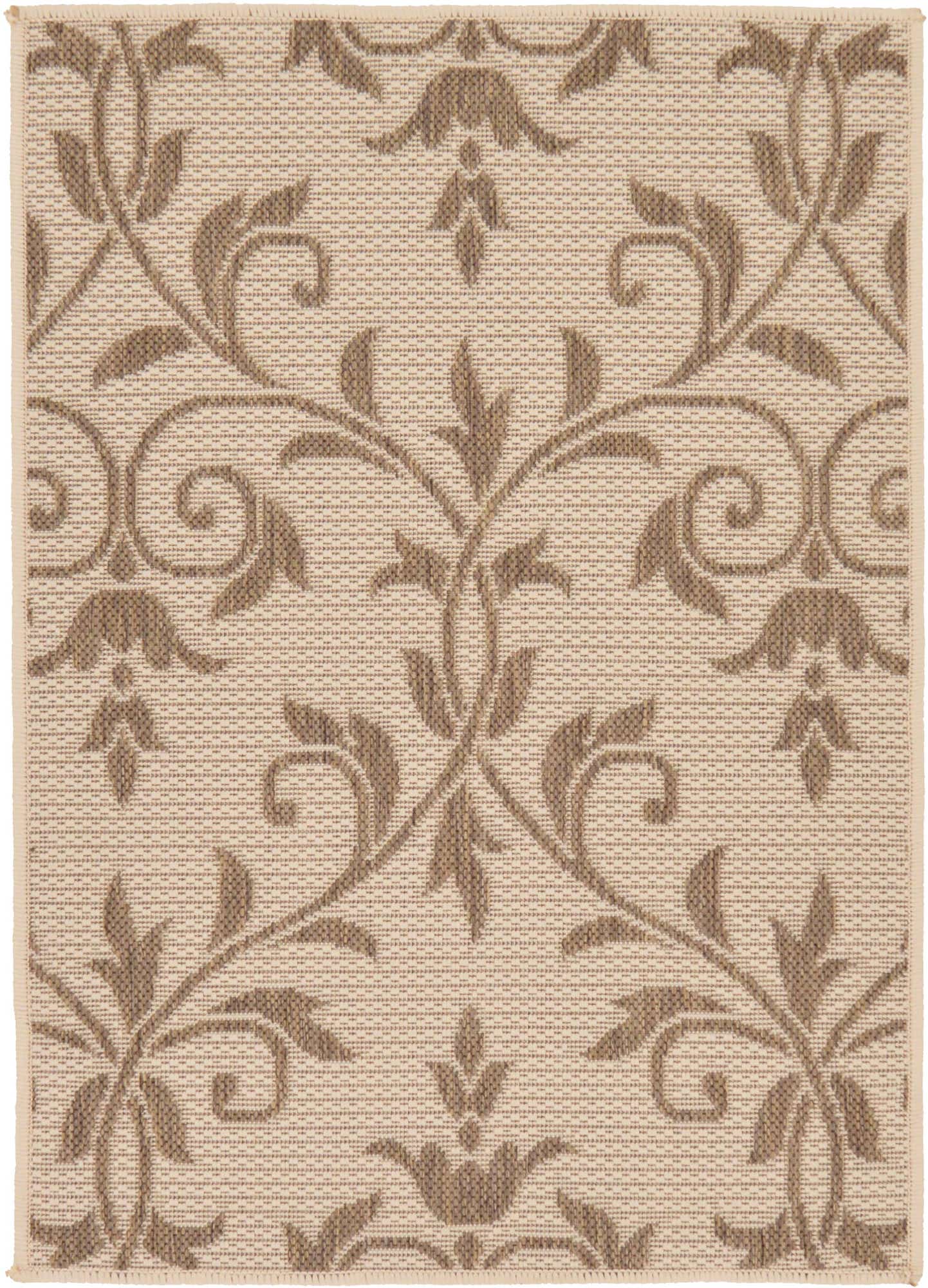 2' 2 x 3' Easy-Clean Botanical Indoor / Outdoor Rug