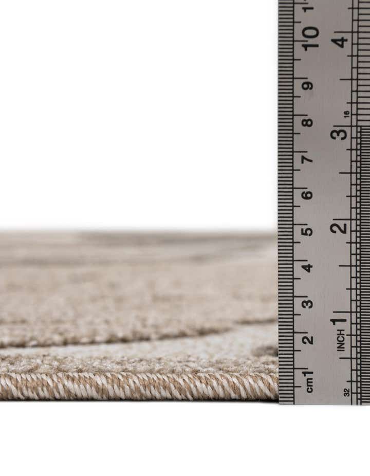 9' x 12' 2 Easy-Clean Botanical Indoor / Outdoor Rug