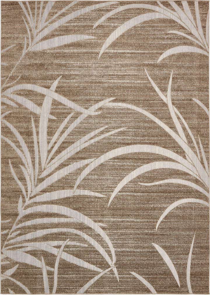 9' x 12' 2 Easy-Clean Botanical Indoor / Outdoor Rug