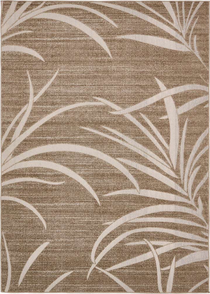 7' x 10' Easy-Clean Botanical Indoor / Outdoor Rug