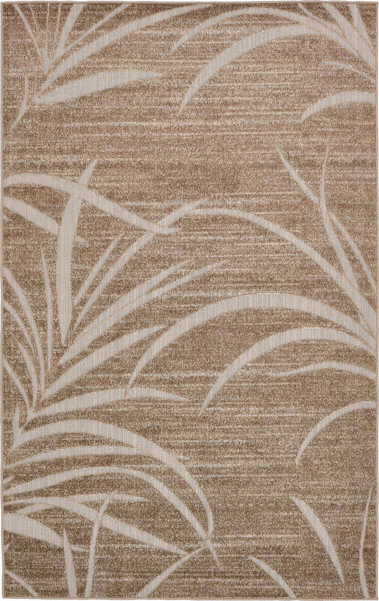 6' x 9' Easy-Clean Botanical Indoor / Outdoor Rug
