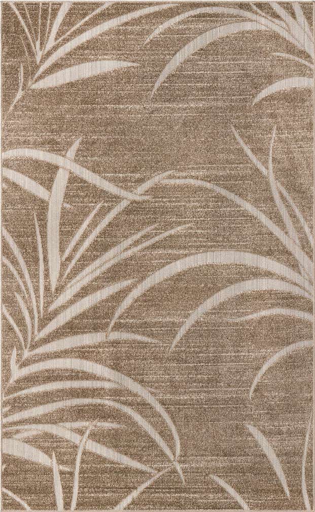 5' x 8' Easy-Clean Botanical Indoor / Outdoor Rug