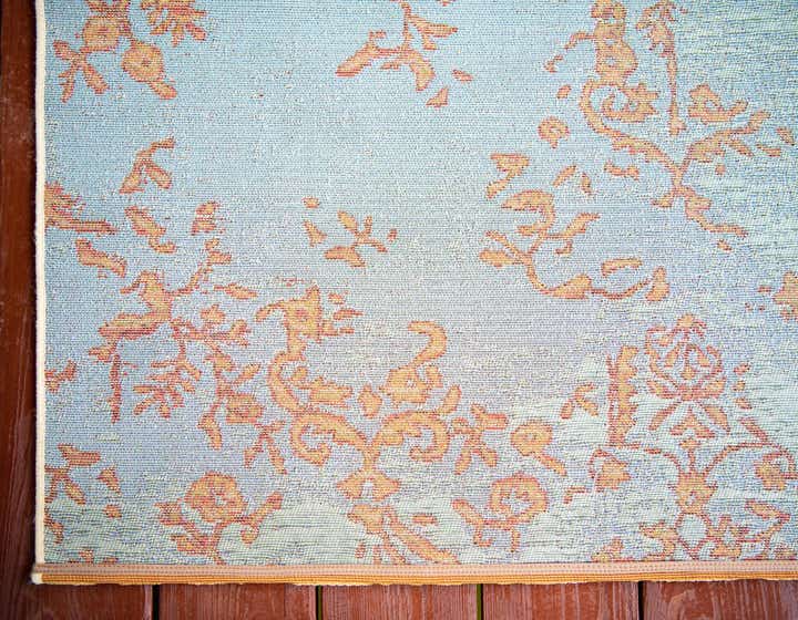 10' x 12' 2 Easy-Clean Botanical Indoor / Outdoor Rug