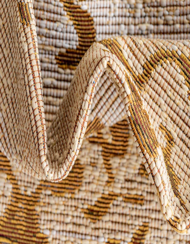 Detail image of 8' x 11' 4  Washable Botanical Indoor / Outdoor Rug