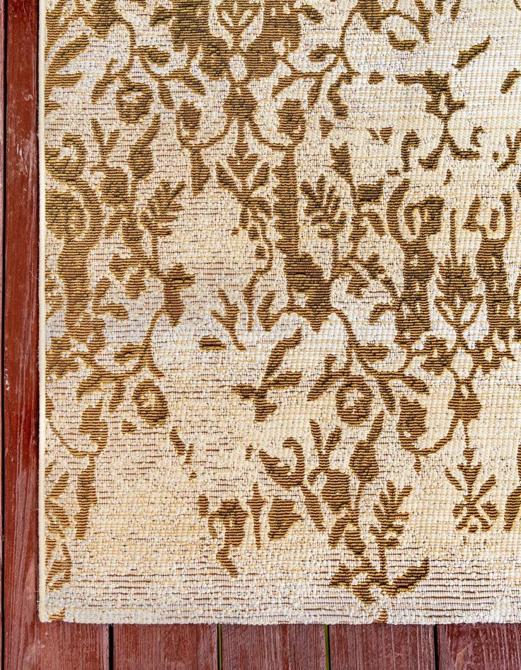 Detail image of 8' x 11' 4  Washable Botanical Indoor / Outdoor Rug