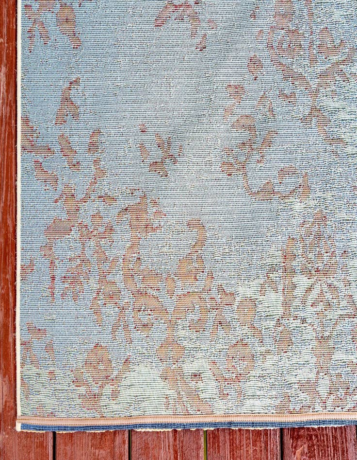 Detail image of 8' x 11' 4  Washable Botanical Indoor / Outdoor Rug