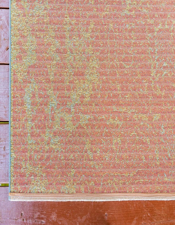 Detail image of 10' x 12'  Washable Botanical Indoor / Outdoor Rug