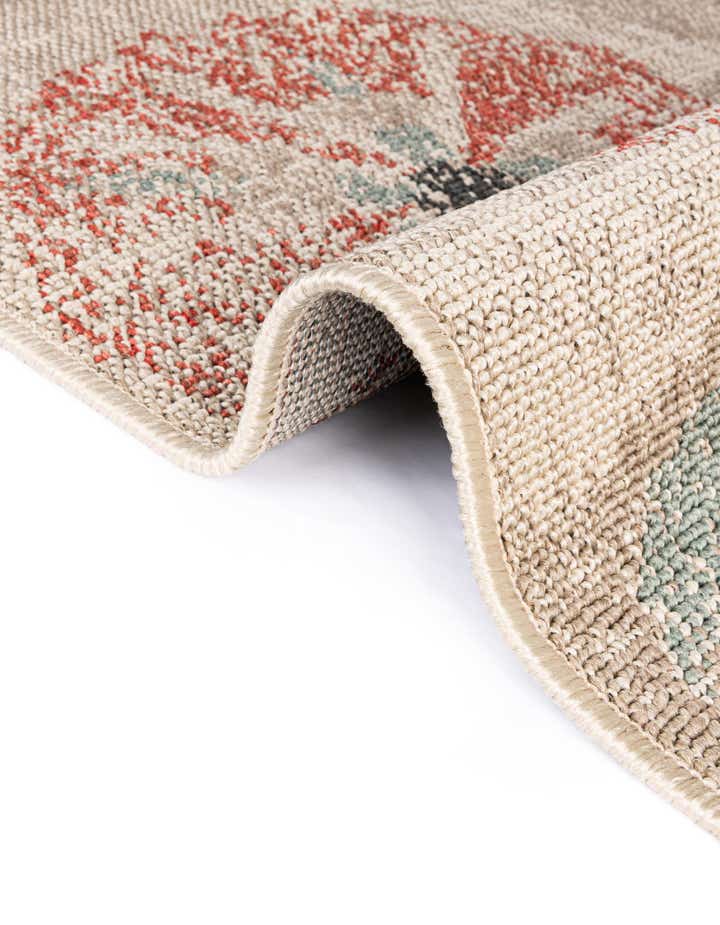 4' x 6' Easy-Clean Botanical Indoor / Outdoor Rug