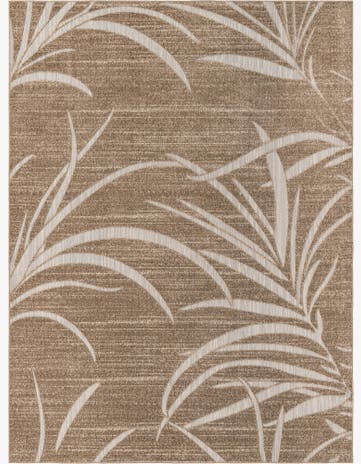 8' x 10' Easy-Clean Botanical Indoor / Outdoor Rug