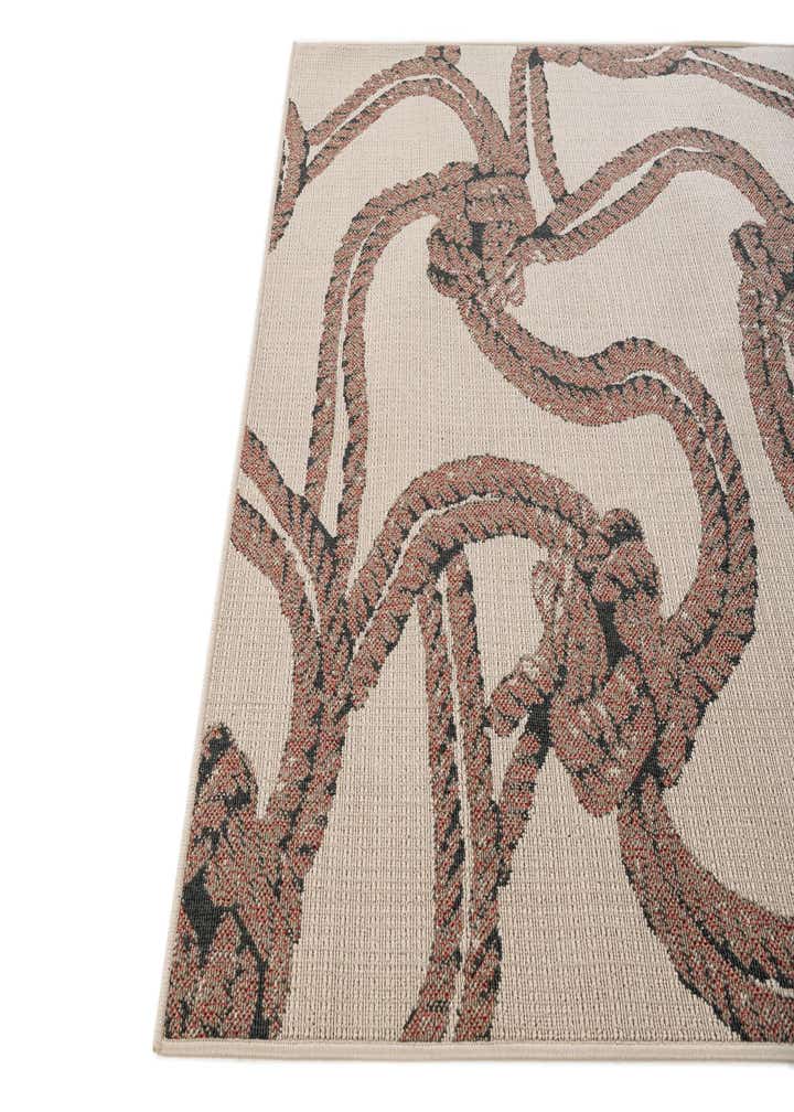 5' 3 x 7' 7 Easy-Clean Coastal Indoor / Outdoor Rug