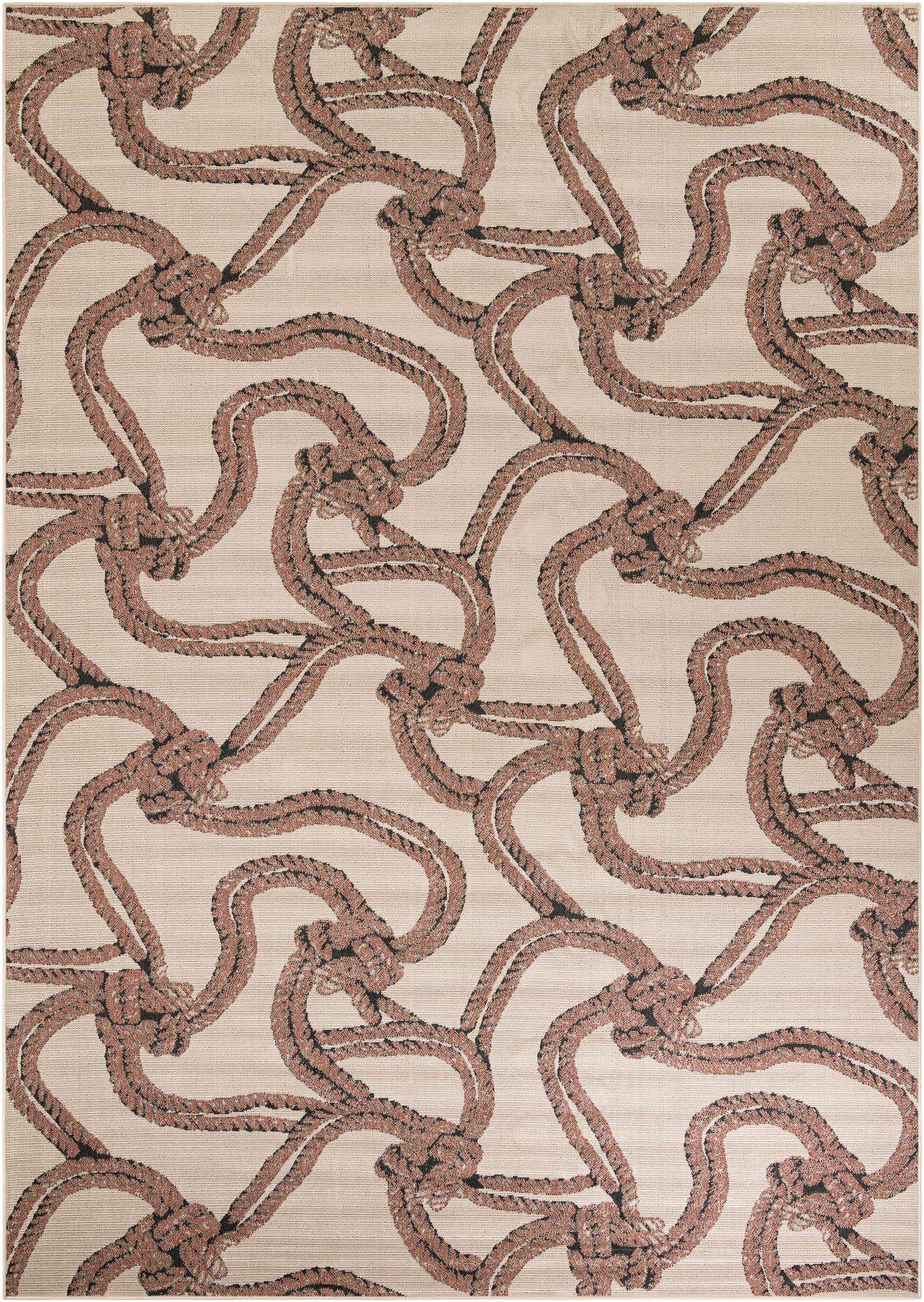 10' x 14' Easy-Clean Coastal Indoor / Outdoor Rug