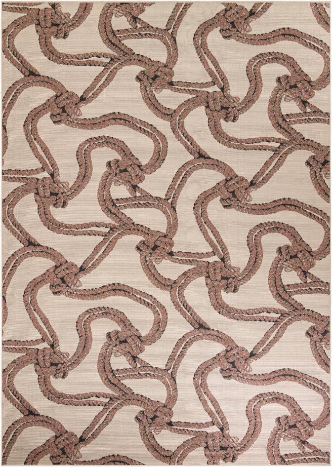 Detail image of 10' x 14' Easy-Clean Coastal Indoor / Outdoor Rug