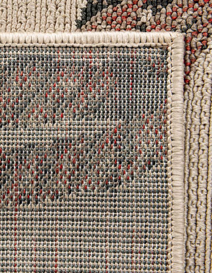 4' x 6' Easy-Clean Coastal Indoor / Outdoor Rug