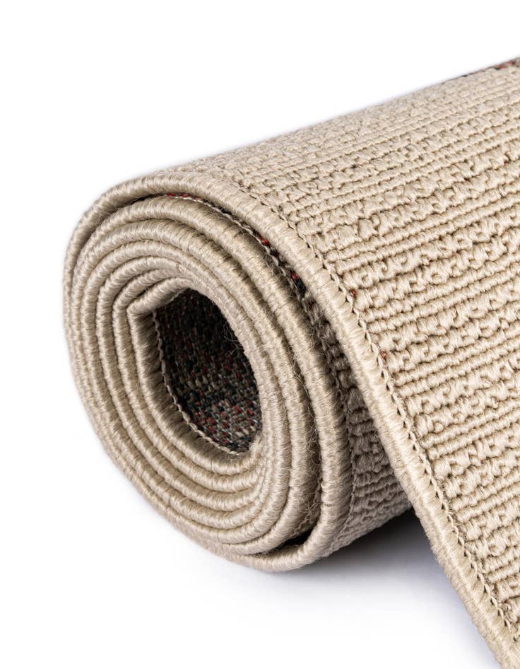 Detail image of 7' 10 x 10' Easy-Clean Coastal Indoor / Outdoor Rug