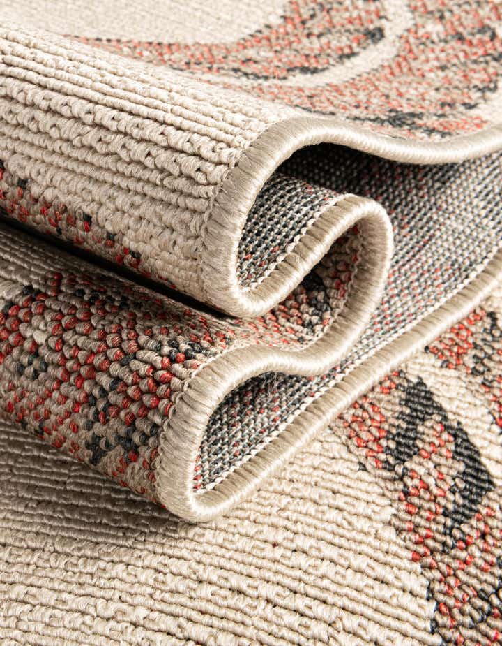 4' x 6' Easy-Clean Coastal Indoor / Outdoor Rug