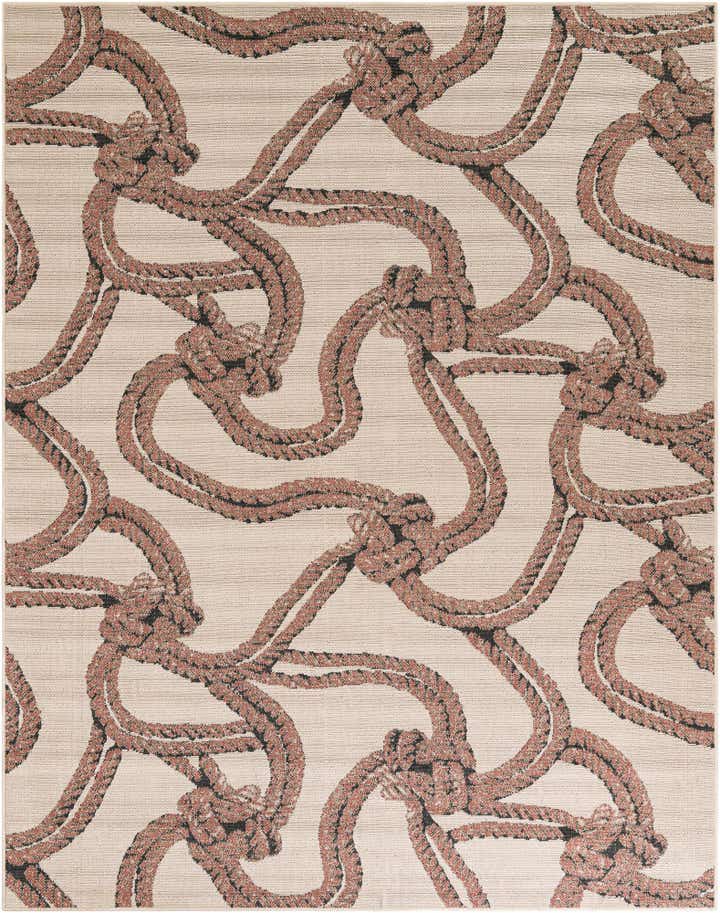 7' 10 x 10' Easy-Clean Coastal Indoor / Outdoor Rug