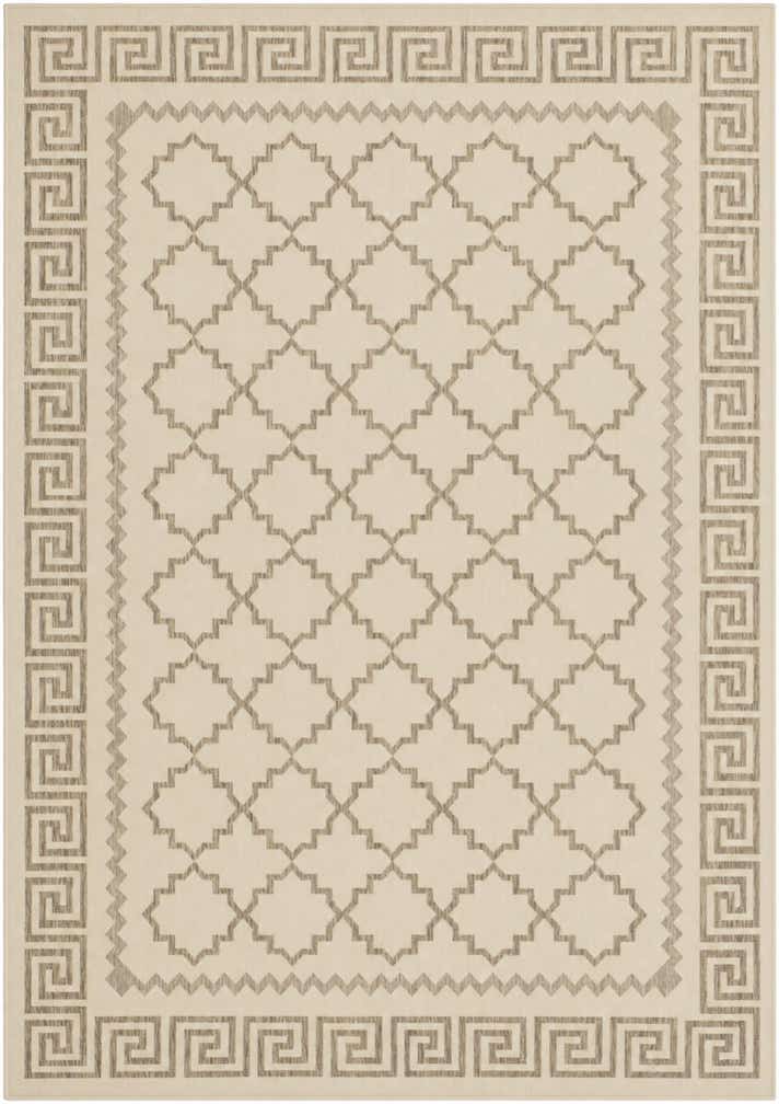 215cm x 305cm Easy-Clean Lattice Indoor / Outdoor Rug