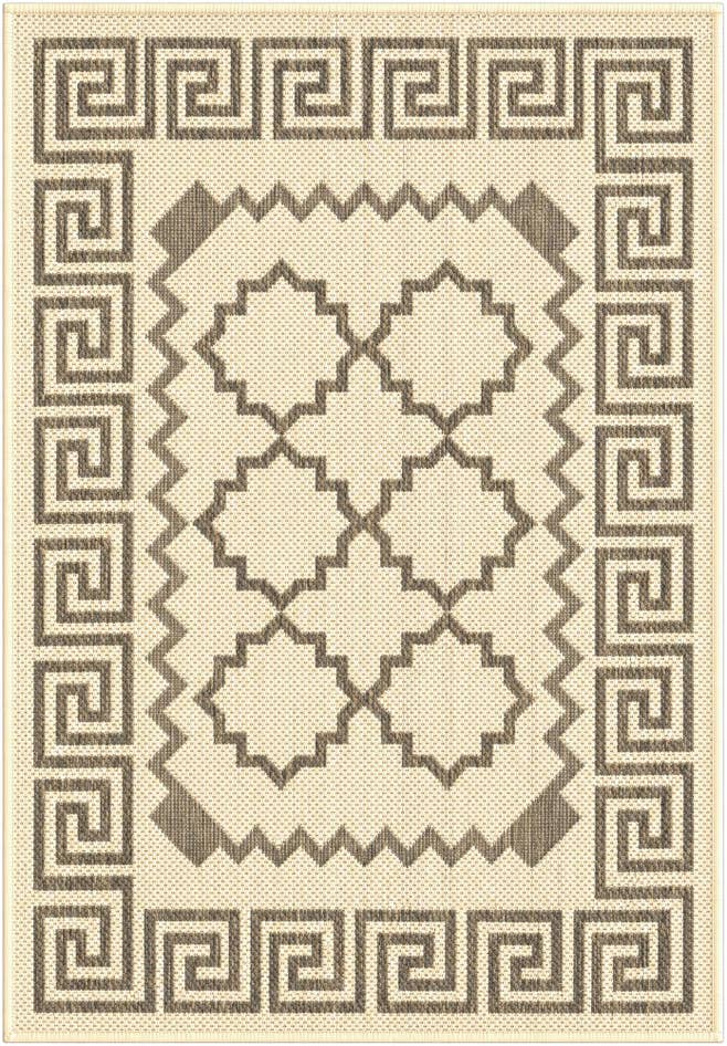 Detailansicht von 65cm x 95cm Leicht zu reinigen Lattice Innen- / Außenbereich Teppich