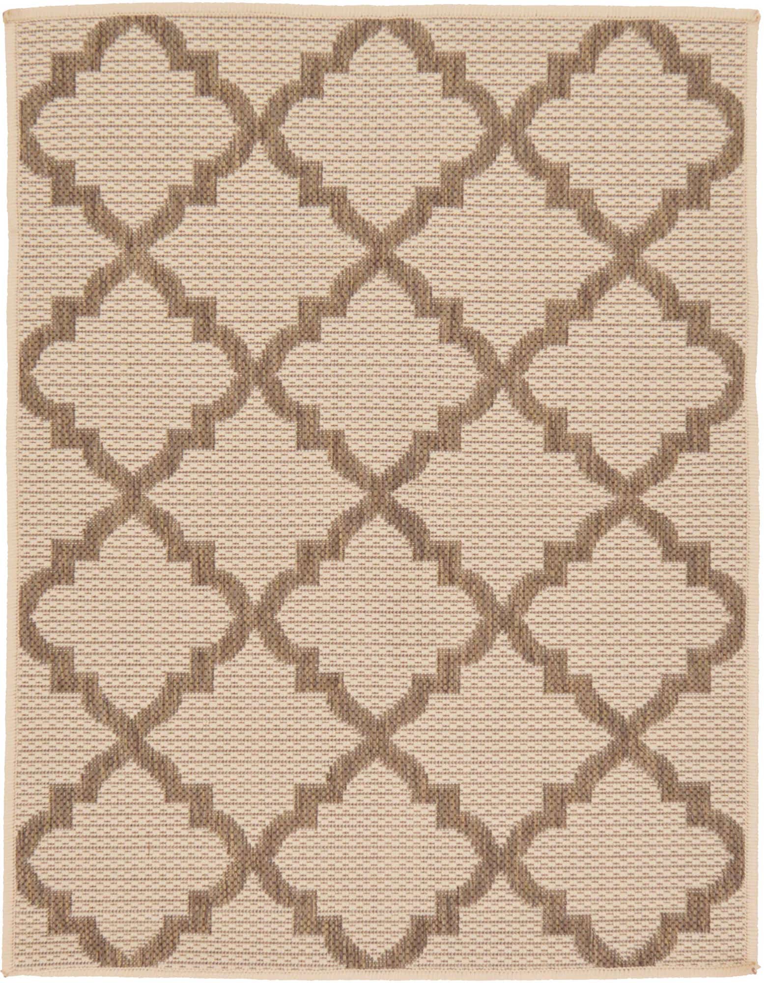 2' 2 x 3' Easy-Clean Lattice Indoor / Outdoor Rug