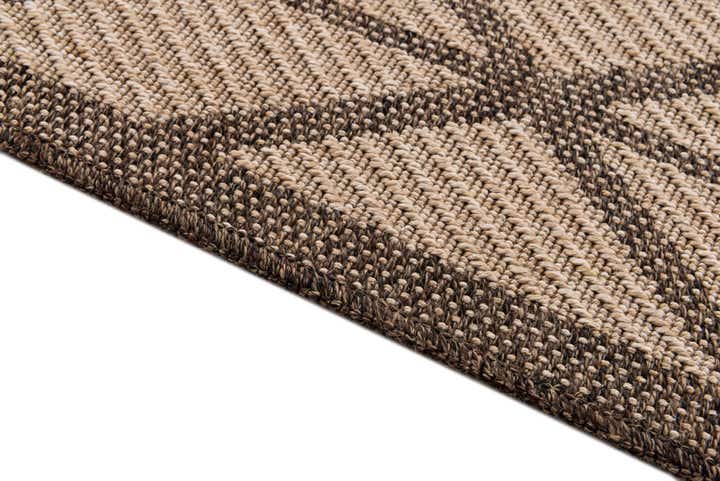 5' 3 x 7' 7 Easy-Clean Modern Indoor / Outdoor Rug