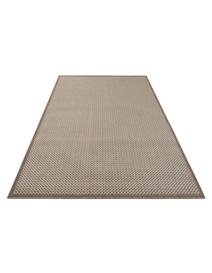 Detail image of 5' 3 x 7' 7 Easy-Clean Modern Indoor / Outdoor Rug
