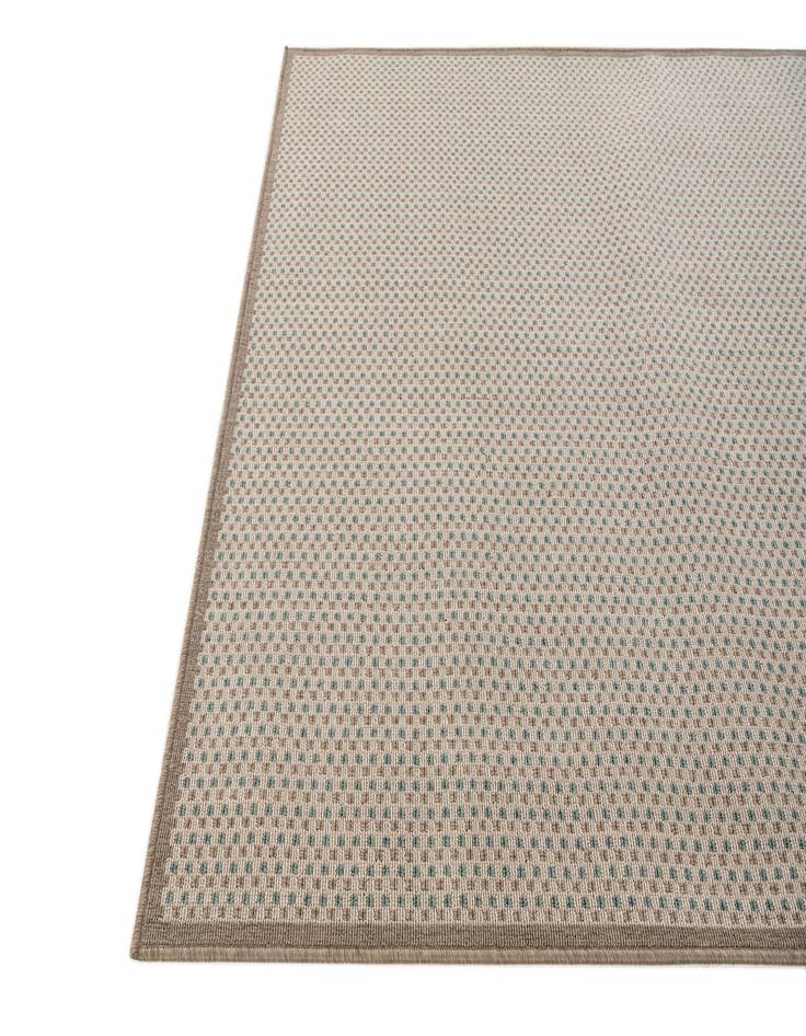 Detail image of 5' 3 x 7' 7 Easy-Clean Modern Indoor / Outdoor Rug
