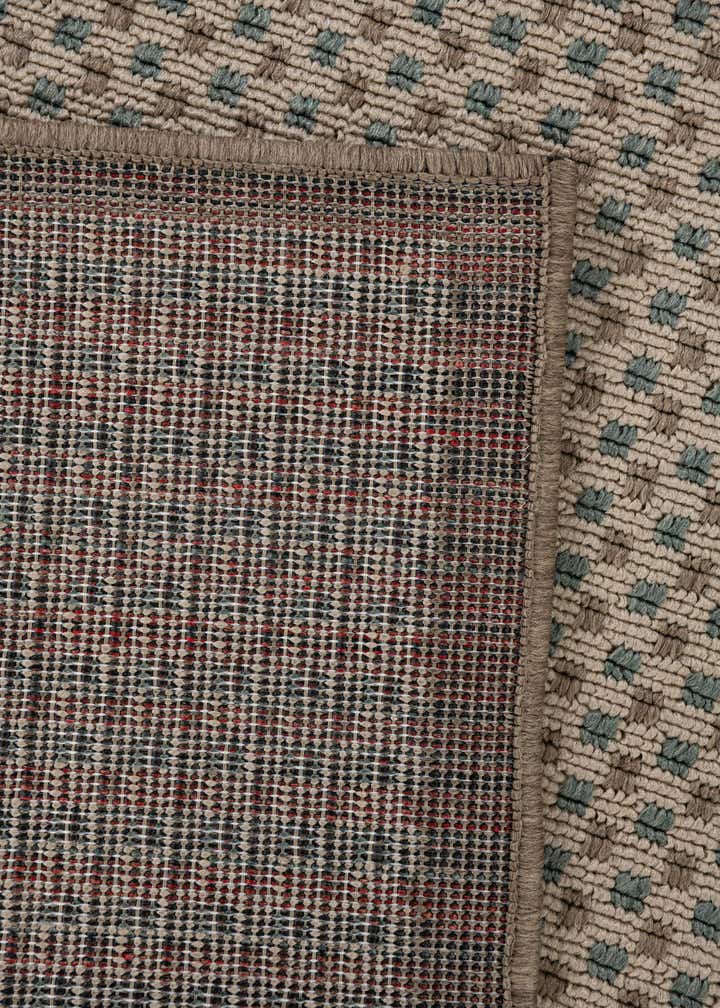 5' 3 x 7' 7 Easy-Clean Modern Indoor / Outdoor Rug