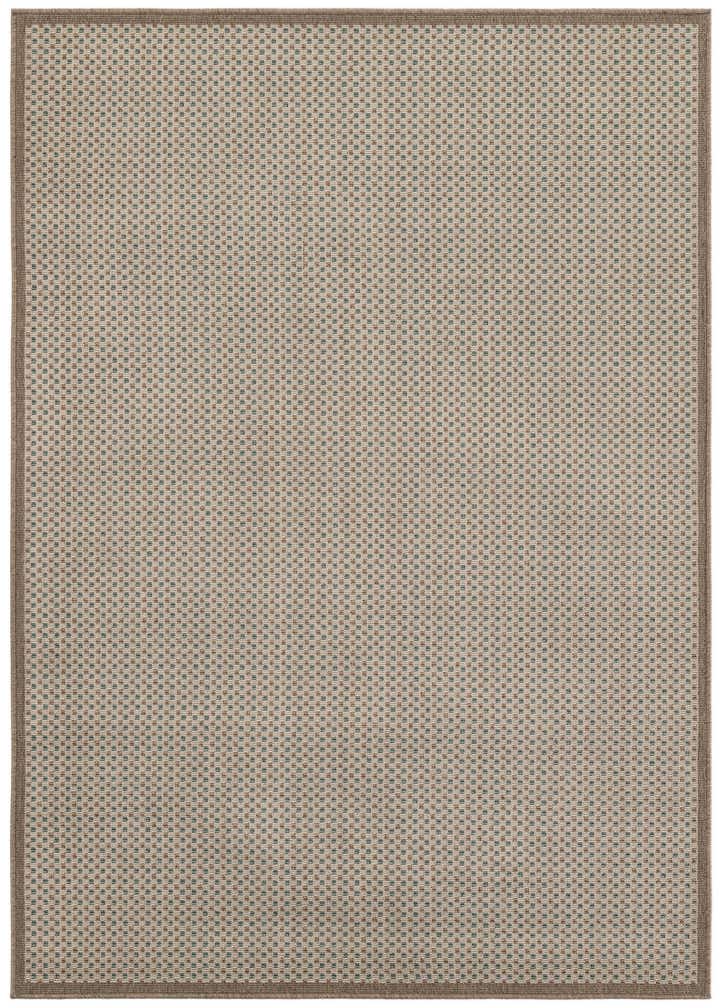5' 3 x 7' 7 Easy-Clean Modern Indoor / Outdoor Rug