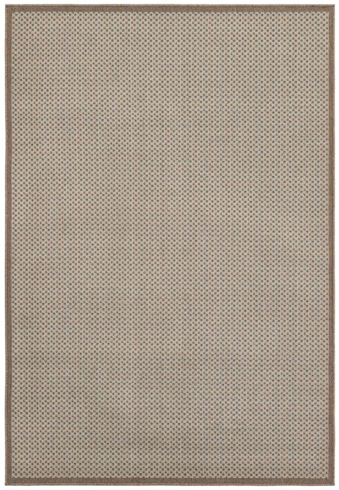 5' 3 x 7' 7 Easy-Clean Modern Indoor / Outdoor Rug