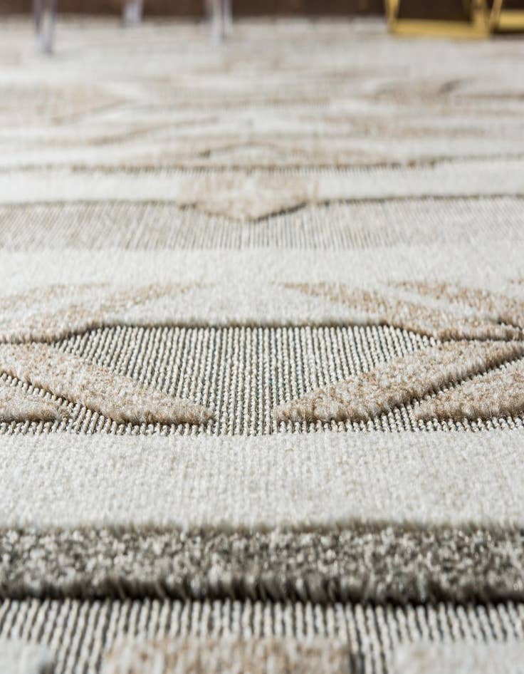 Detail image of 5' x 8'  Washable Modern Indoor / Outdoor Rug