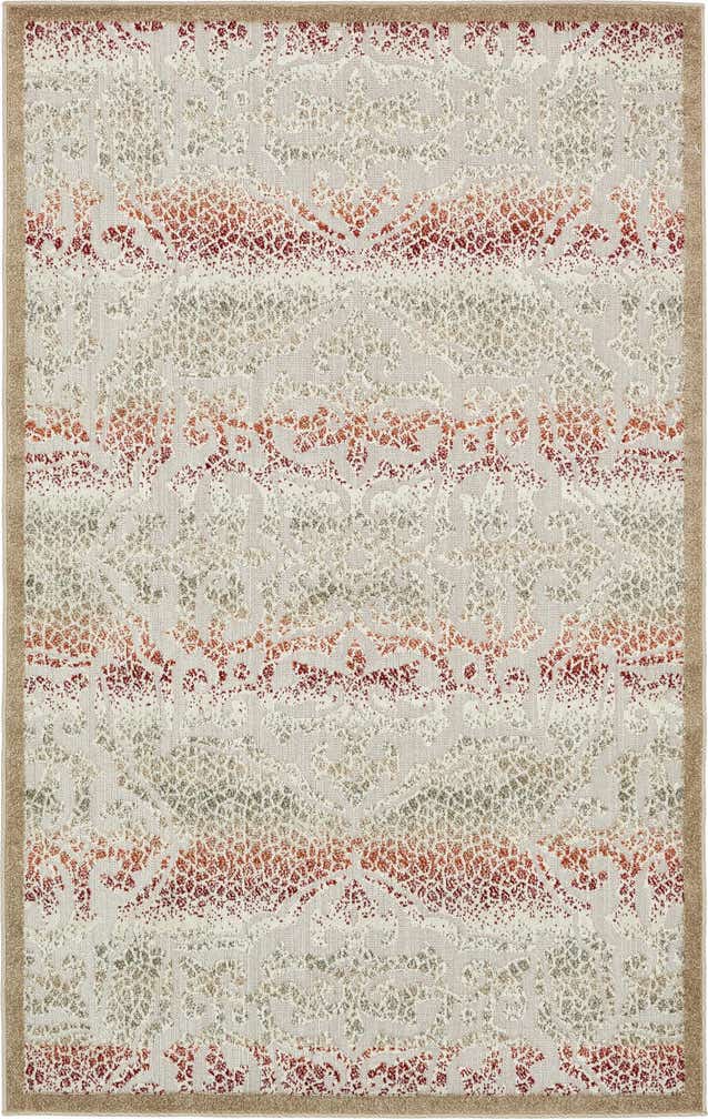5' x 8' Easy-Clean Modern Indoor / Outdoor Rug