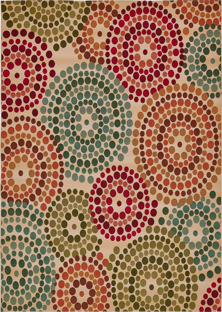 10' x 12' 2 Easy-Clean Modern Indoor / Outdoor Rug