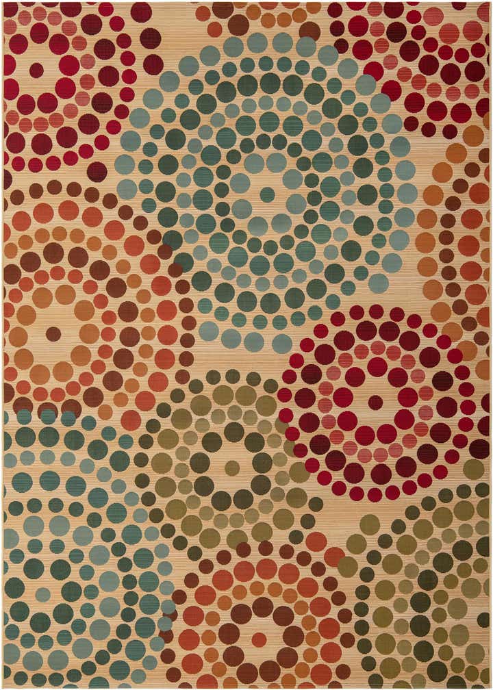 7' x 10' Easy-Clean Modern Indoor / Outdoor Rug