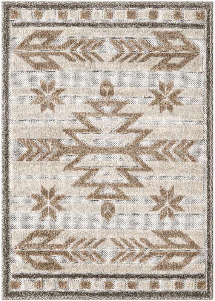 2' x 3' Easy-Clean Modern Indoor / Outdoor Rug