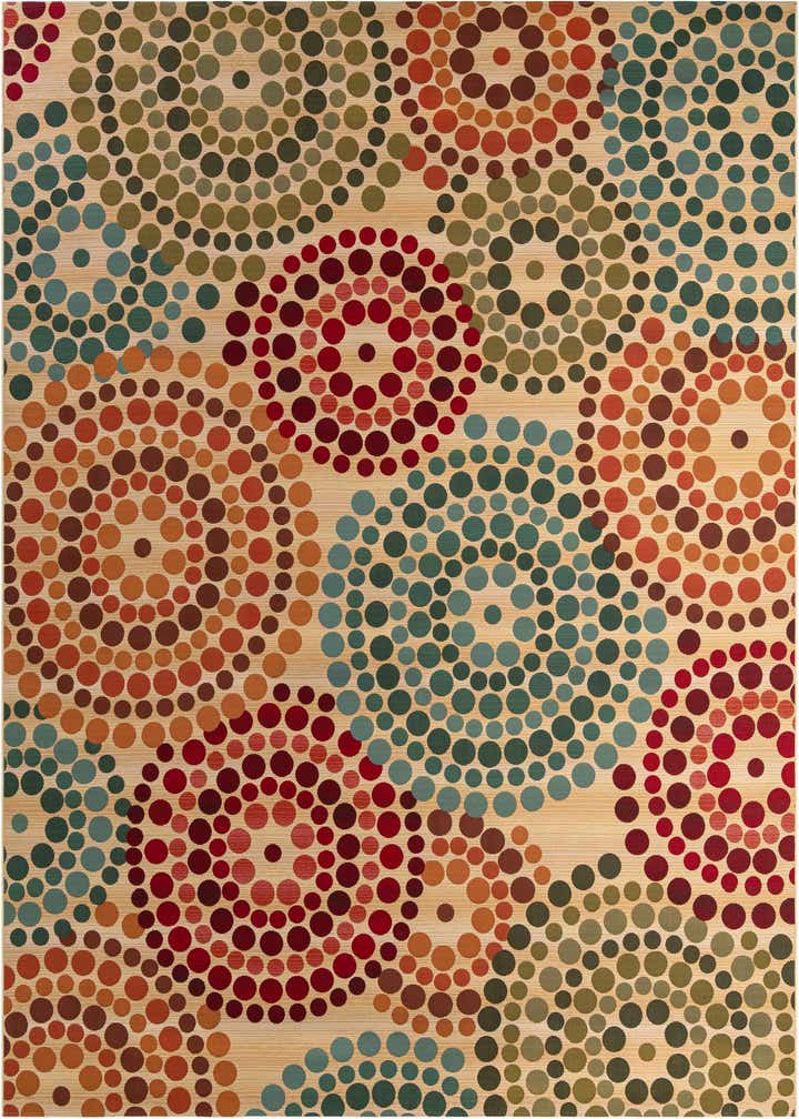10' x 13' Easy-Clean Modern Indoor / Outdoor Rug