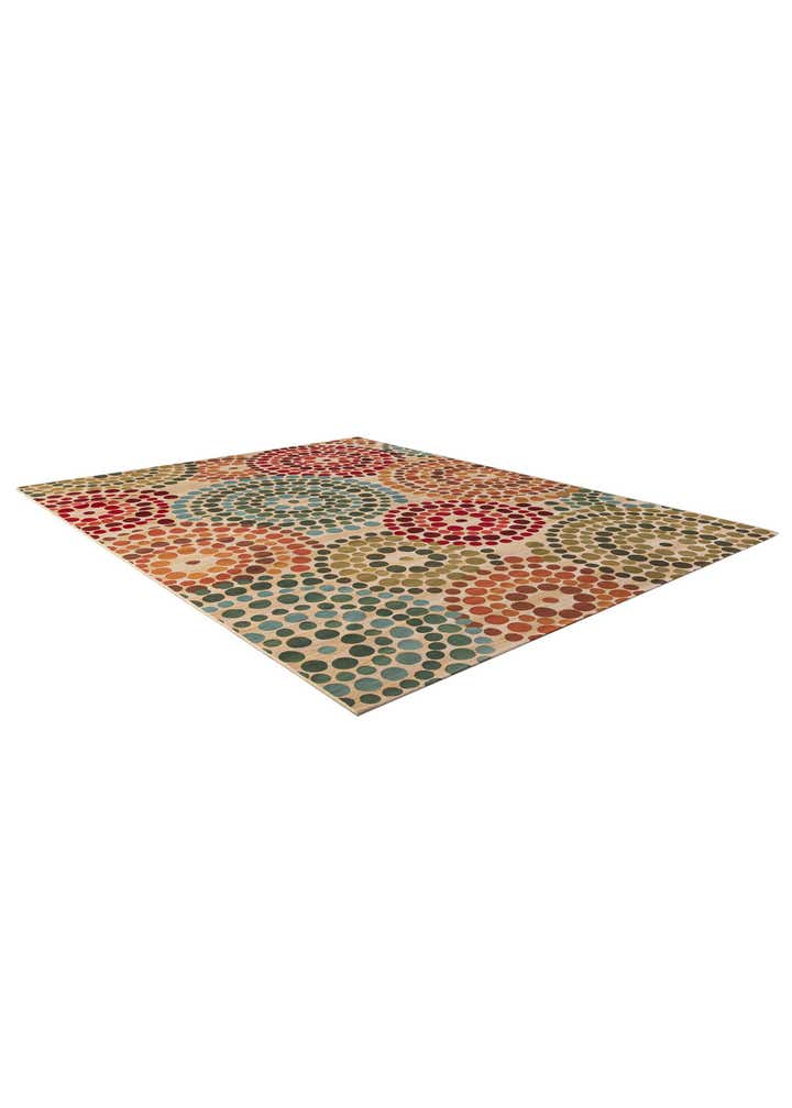 9' x 12' Easy-Clean Modern Indoor / Outdoor Rug