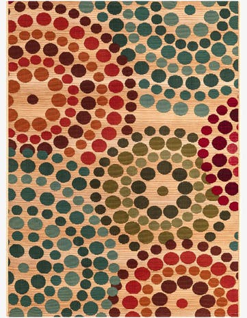 2' 2 x 3' Easy-Clean Modern Indoor / Outdoor Rug