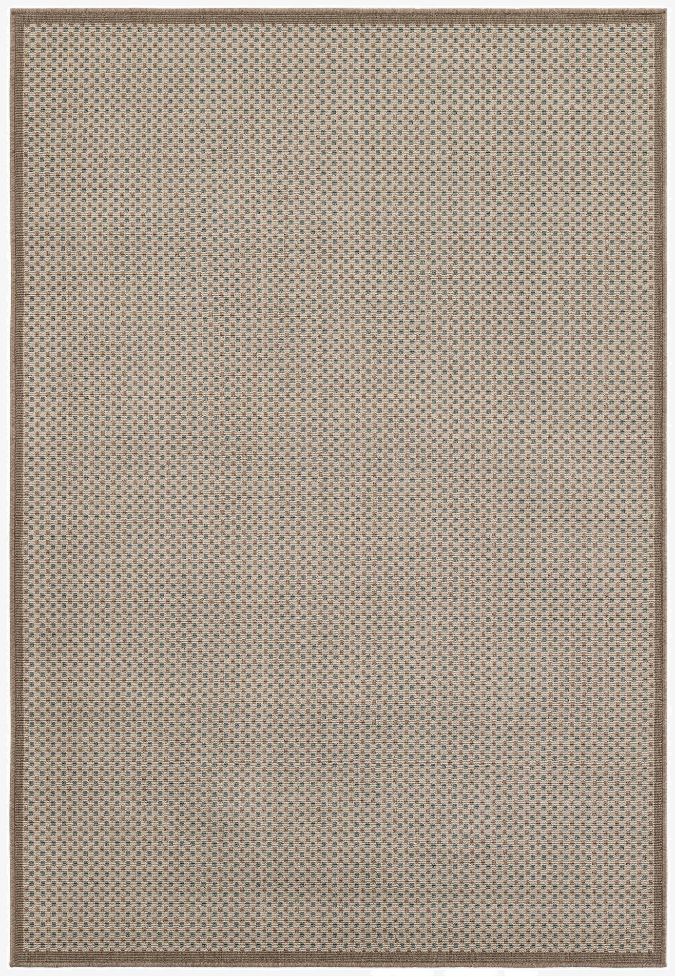 5' 3 x 7' 7  Washable Modern Indoor / Outdoor Rug