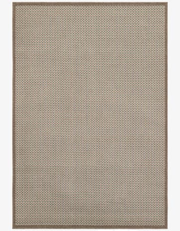5' 3 x 7' 7 Easy-Clean Modern Indoor / Outdoor Rug