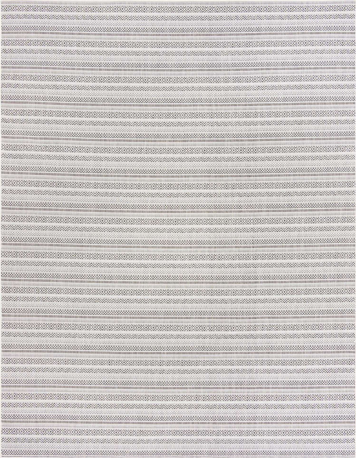 9' x 12' Easy-Clean Ribbon Indoor / Outdoor Rug