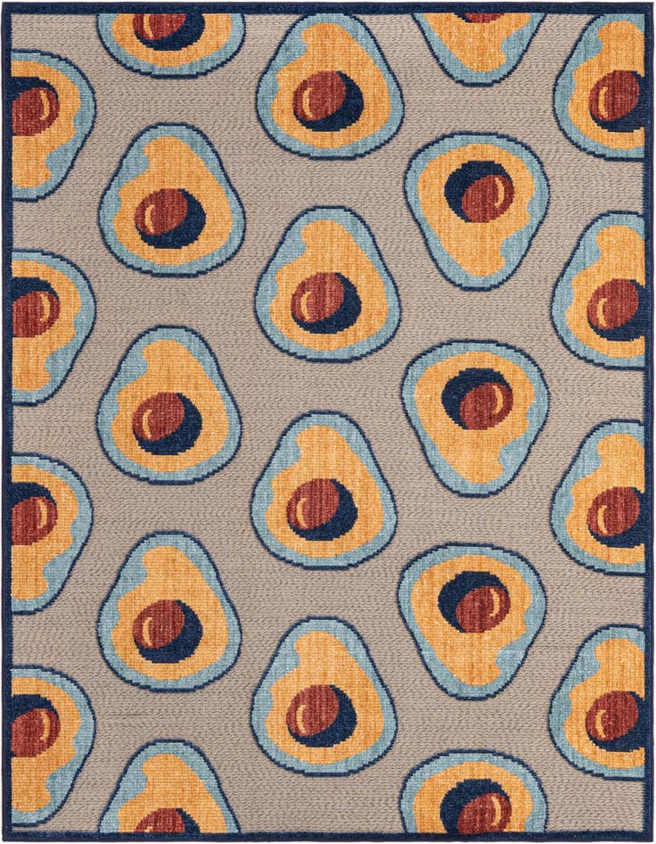 Detail image of 5' x 7' 7 Easy-Clean Indoor / Outdoor Rug