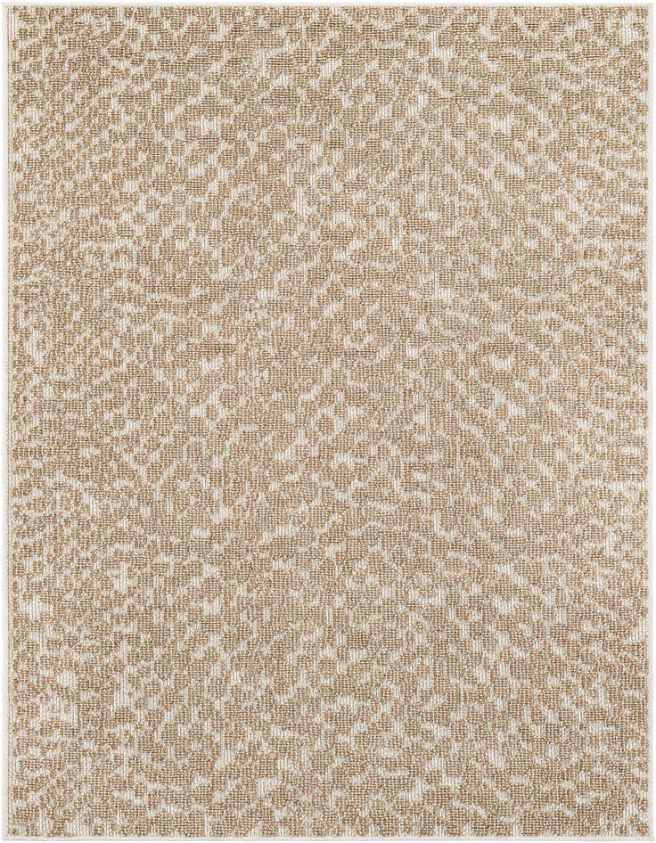 Detail image of 4' 1 x 6' 1 Easy-Clean Safari Indoor / Outdoor Rug