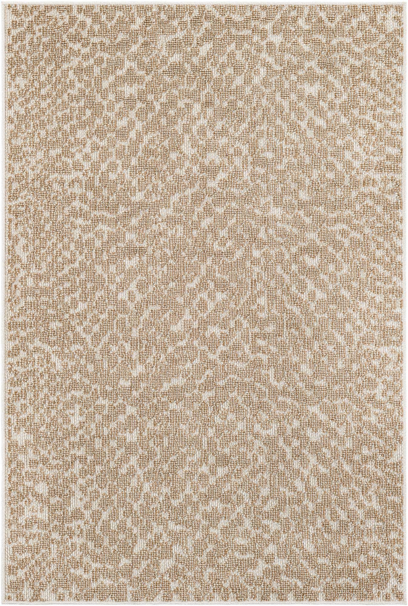 4' 1 x 6' 1 Easy-Clean Safari Indoor / Outdoor Rug