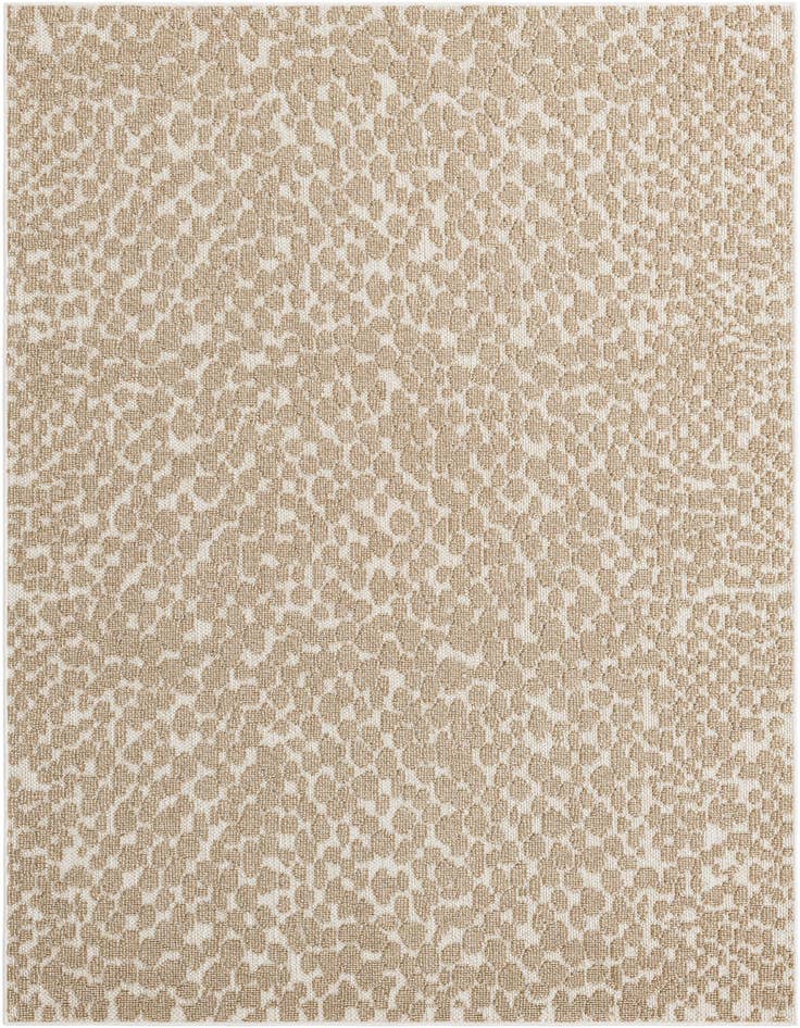 Detail image of 6' 1 x 9' Easy-Clean Safari Indoor / Outdoor Rug