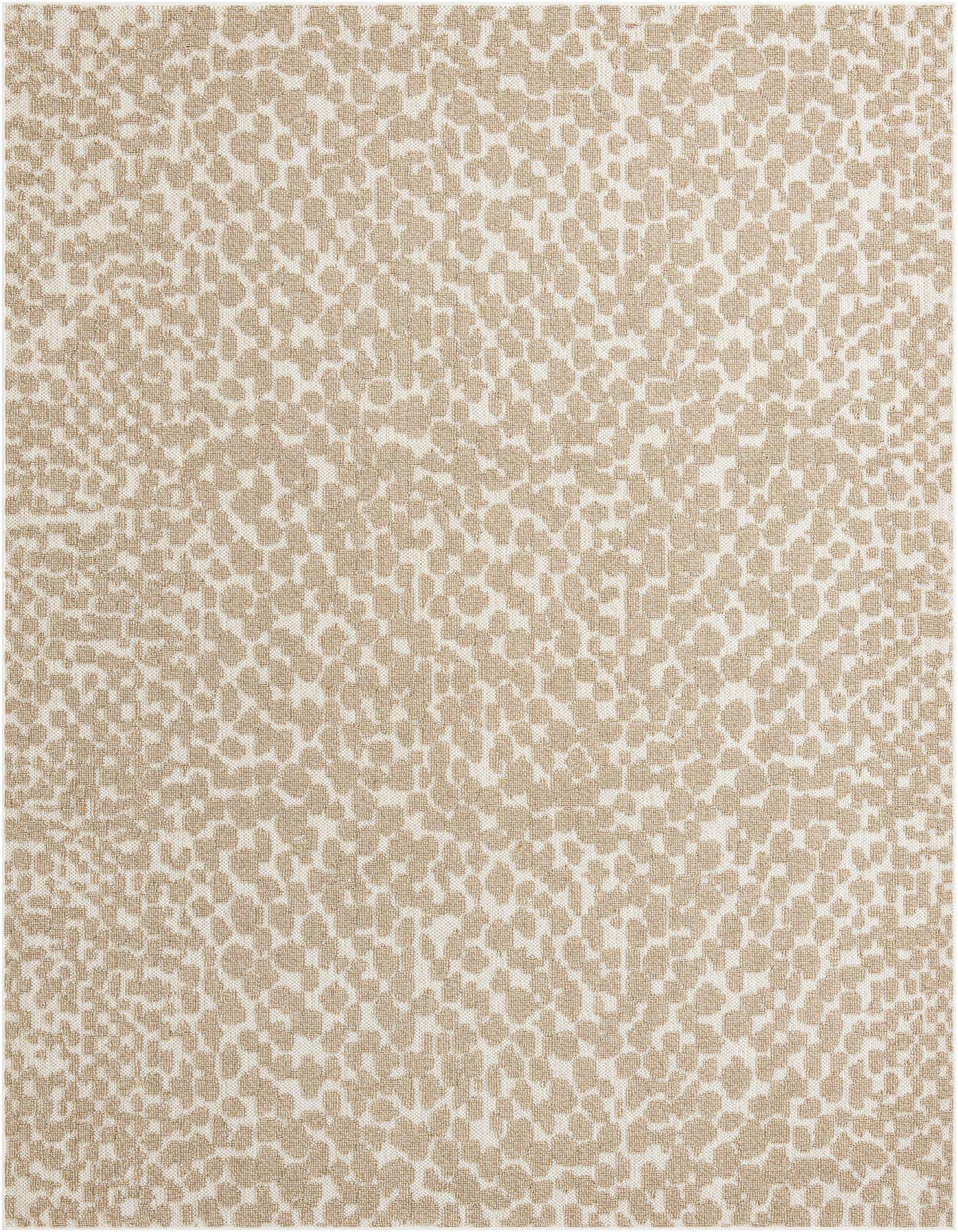 9' x 12' Easy-Clean Safari Indoor / Outdoor Rug