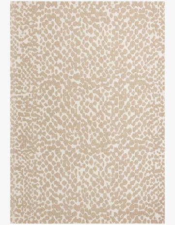 Beige Easy-Clean Safari Indoor / Outdoor Rug