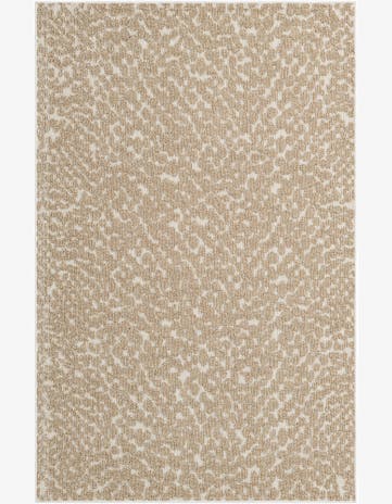 Beige Easy-Clean Safari Indoor / Outdoor Rug