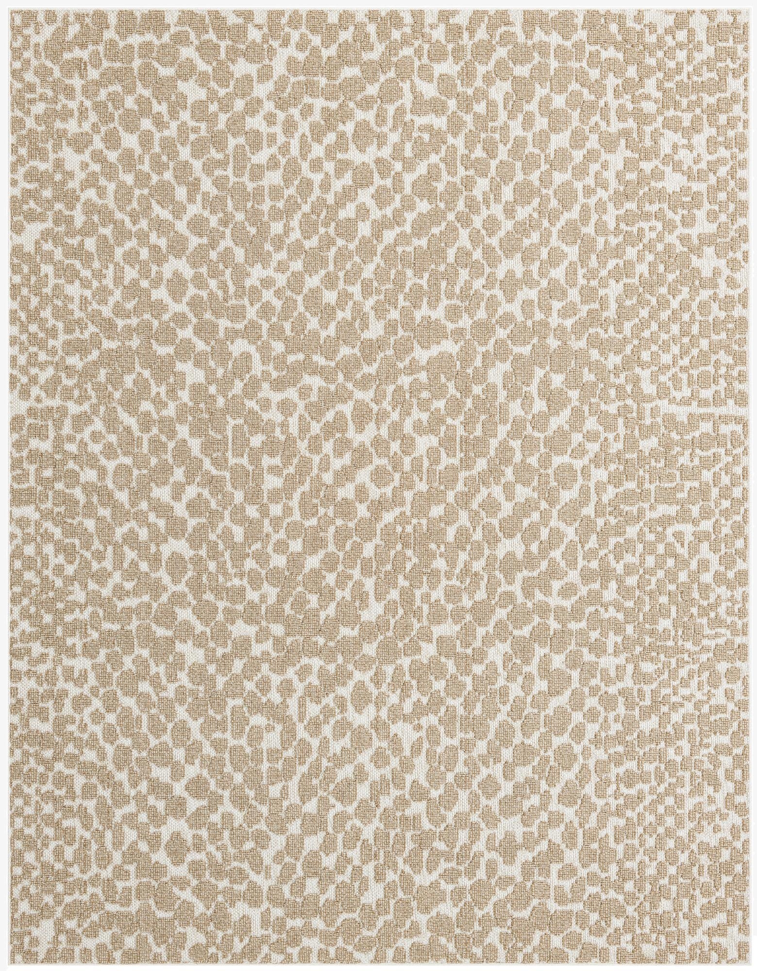 7' 10 x 10'  Washable Safari Indoor / Outdoor Rug