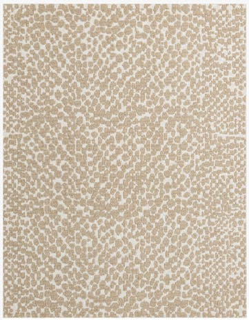 Beige Easy-Clean Safari Indoor / Outdoor Rug