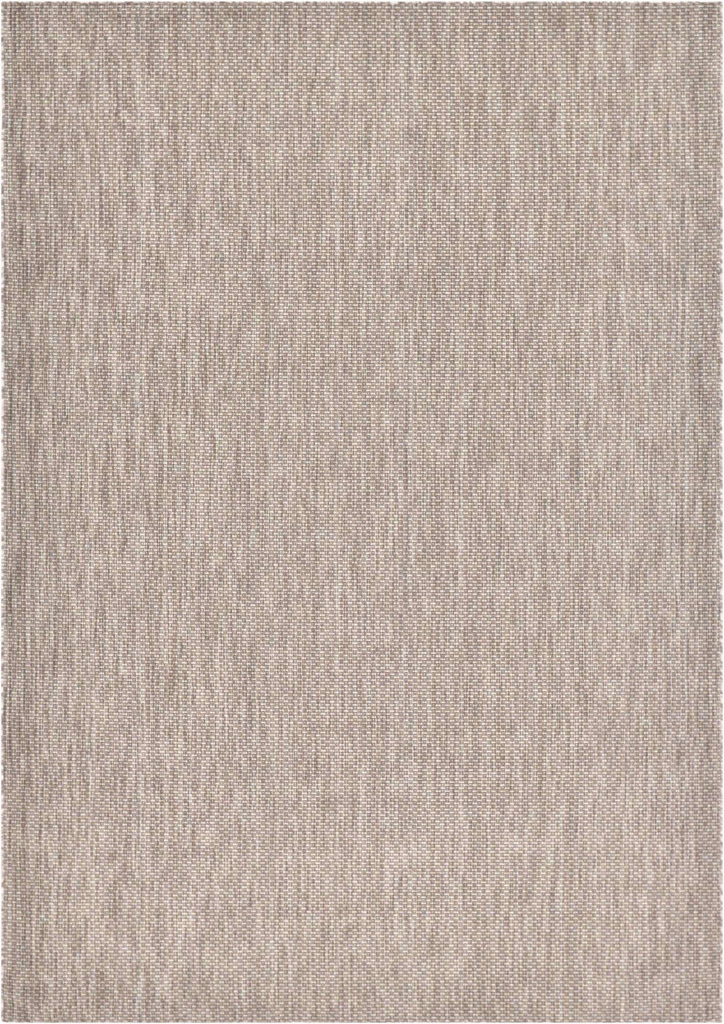 7' 10 x 11' Easy-Clean Solid Indoor / Outdoor Rug
